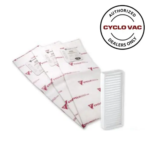 Vacuum Bag, 3 Pk Cyclovac Gs310 (Plus Filter Hepa Filter # Tdsac83)   Tdsac33c 1