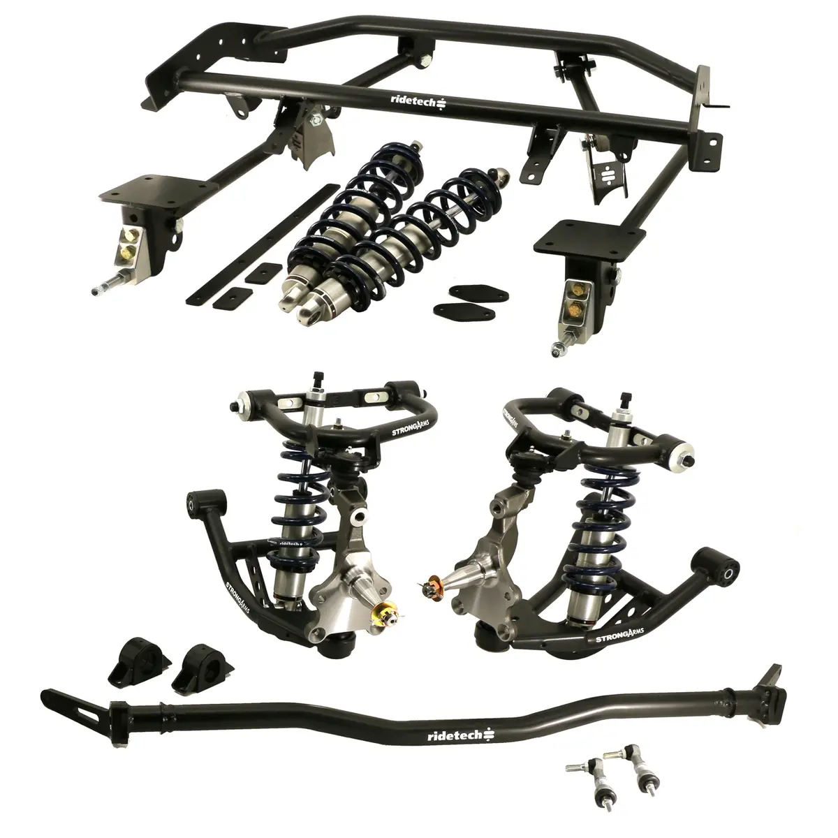 1967-69 Chevy Camaro Ridetech Bolt On Coilover Suspension 1