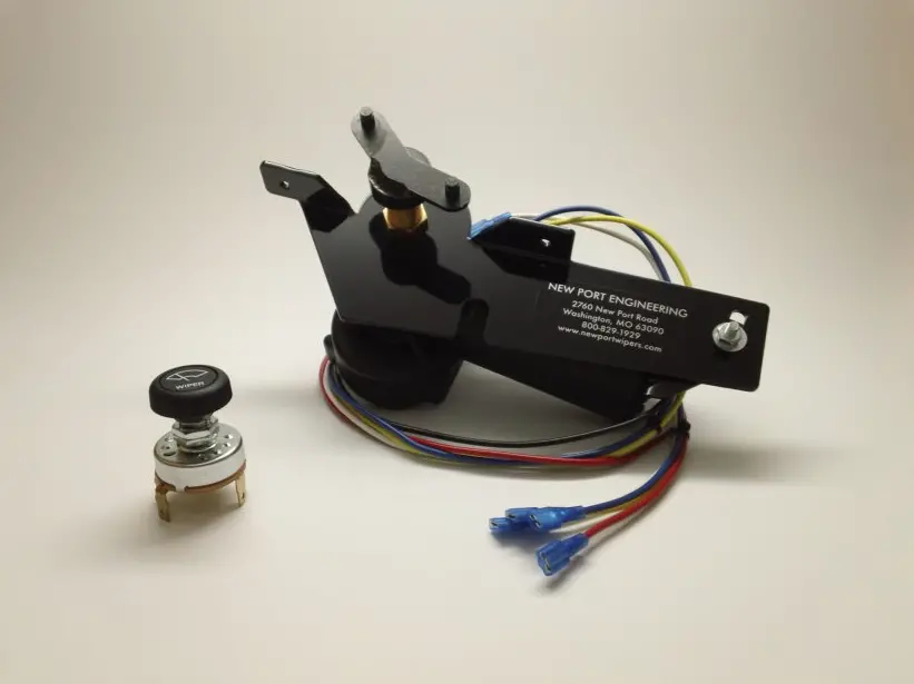 1949-50 Dodge, Desoto And Plymouth Windshield Wiper Motor- (Replaces Factory Vacuum Wiper Motor) 1