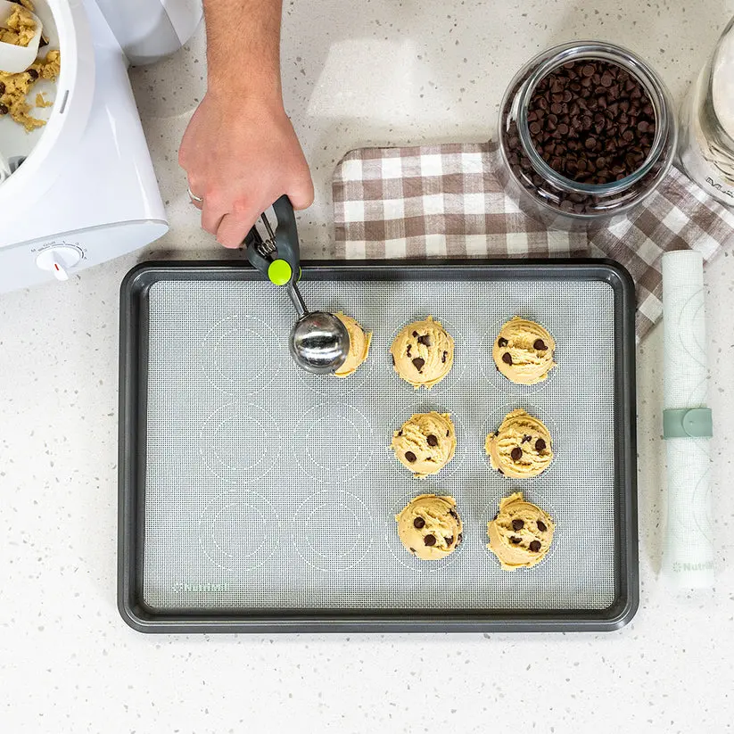 Nutrimill Non-Stick Silicone Cookie Sheet Liners - 2 Pack  New Product! 1