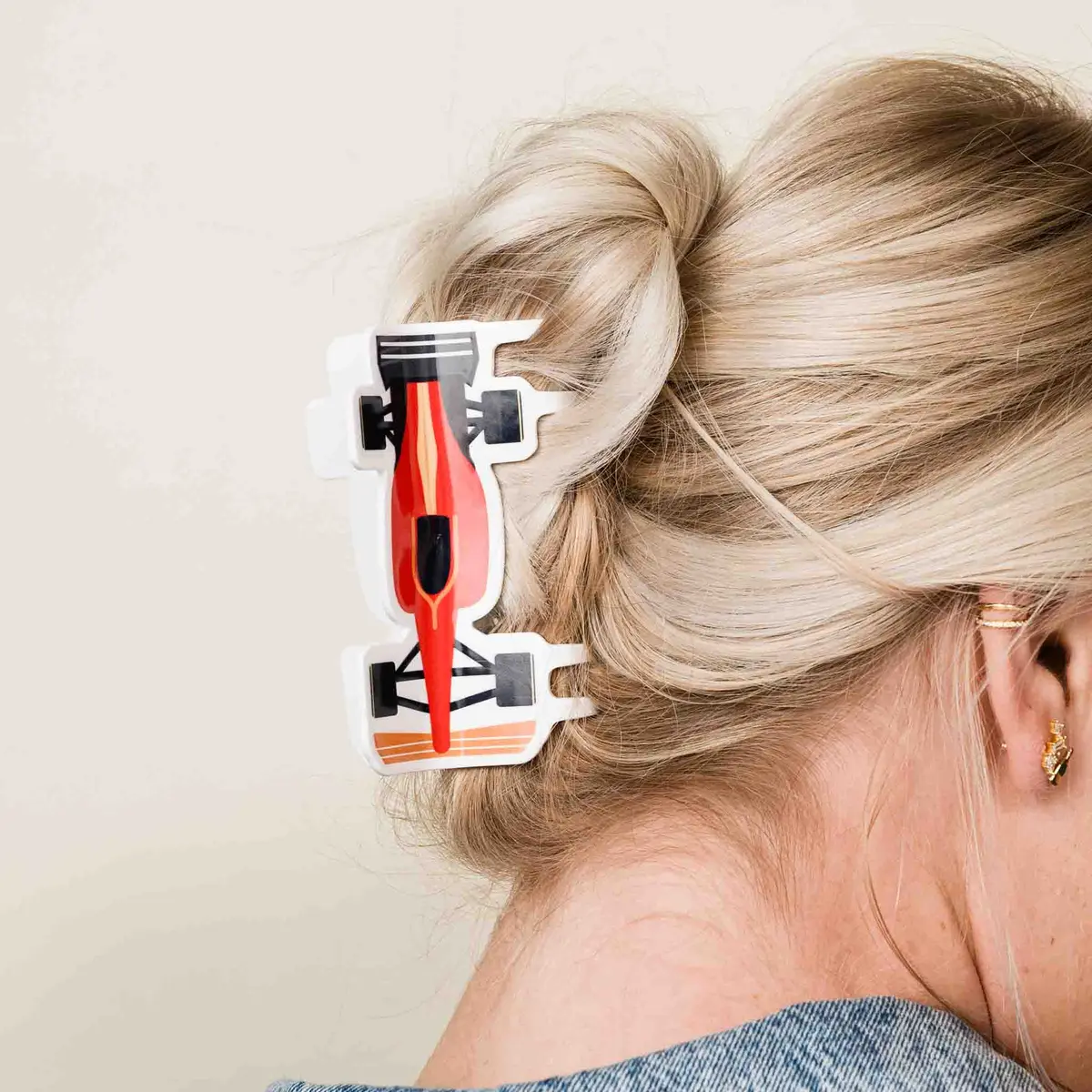 Race Car Hair Claw 1