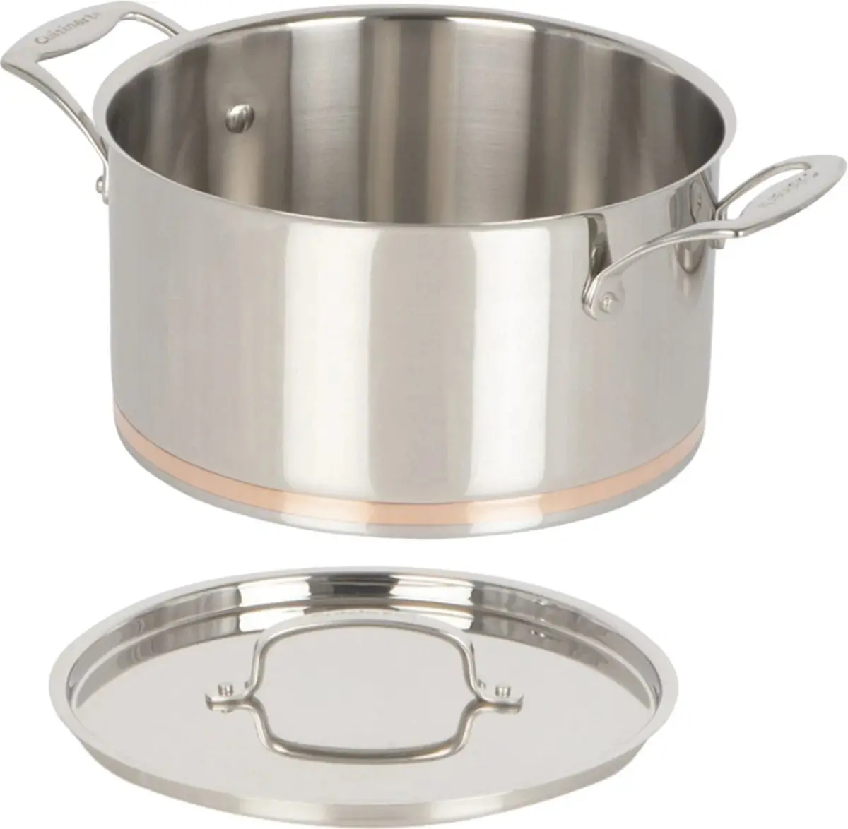 Cuisinart Dutchoven With Cover Profession Five Ply S/S Base 5.6L 6Qt 1