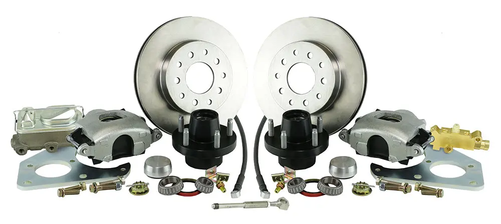 1965-72 Mopar C-Body (W/Oe Drum Brakes) Legend Series Front Disc Brake Kit Manual Brake Kit 1