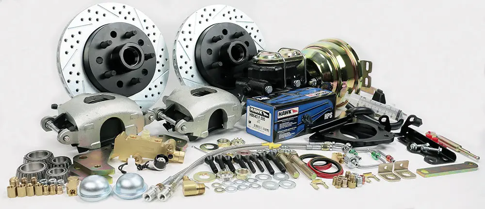 1957-69 Ford And Mercury Full Size Car Legend High Performance Series Front Disc Brake Kit And Power Brake Conversion 1