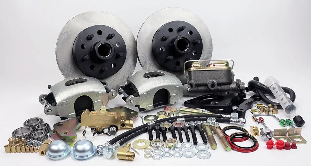 1957-69 Ford And Mercury Full Size Legend Series Front Disc Brake Kit And Master Cylinder Kit 1
