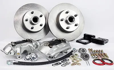 1963-69 Ford Falcon, 70 Falcon W/Oe Drum, 63-69 Ford Fairlane, 68-69 Torino, 63-69 Ranchero Legend Series Front Disc Brake Kit Front Wheel Kit 1