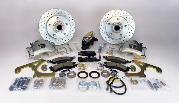 1957-64 Ford F100 Pick Up Legend High Performance Series Front Disc Brake Kit And Master Cylinder Kit (5 X 5-1/2" Bolt Pattern) 1