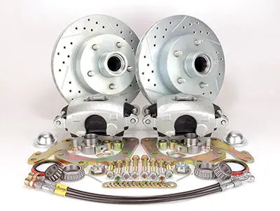 1953-62 Chevy Corvette Legend Series Hp Front Disc Brake Conversion Kit 1