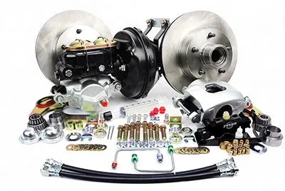 1963-64 Chevrolet Corvette Legend Series Hp Front Disc Brake Kit Manual Brake Kit 1