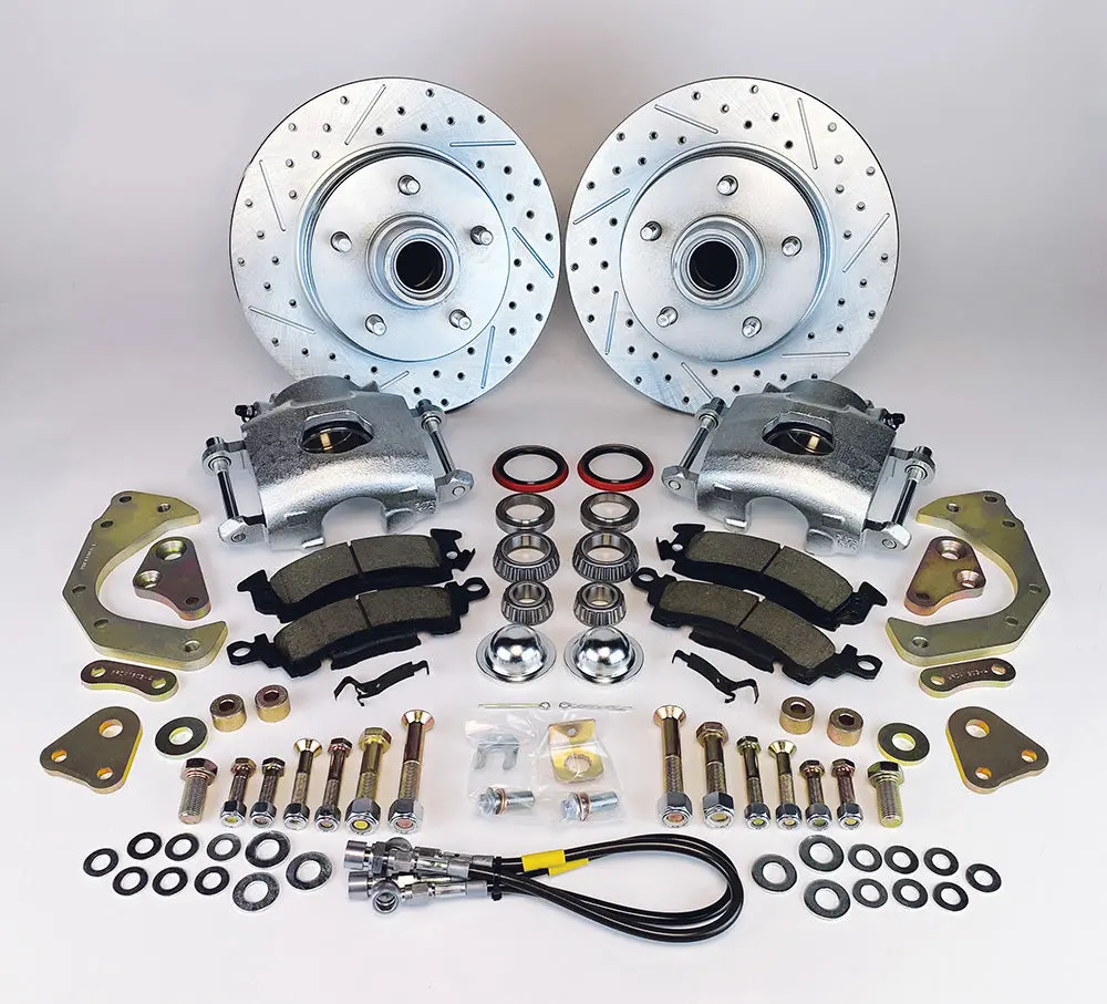 1961-64 Buick Electra, Lesabre, Wildcat, 1963-65 Buick Riviera Legend Series Hp Front Disc Brake Conversion Kit 1