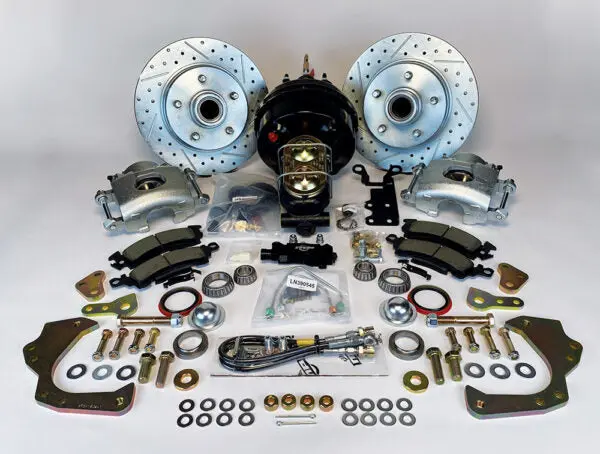 1961-64 Buick Electra, Lesabre, Wildcat, 1963-65 Buick Riviera Legend Hp Series Front Disc Brake Conversion Kit And Power Brake Conversion Kit 1