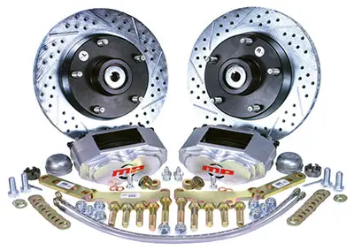 1968-72 Ford F100 Pick Up (W/5 X 4-1/2" And 5 X 5 1/2" Bolt Circle) Rallye Series Front Disc Brake Kit Manual Brake Kit 1