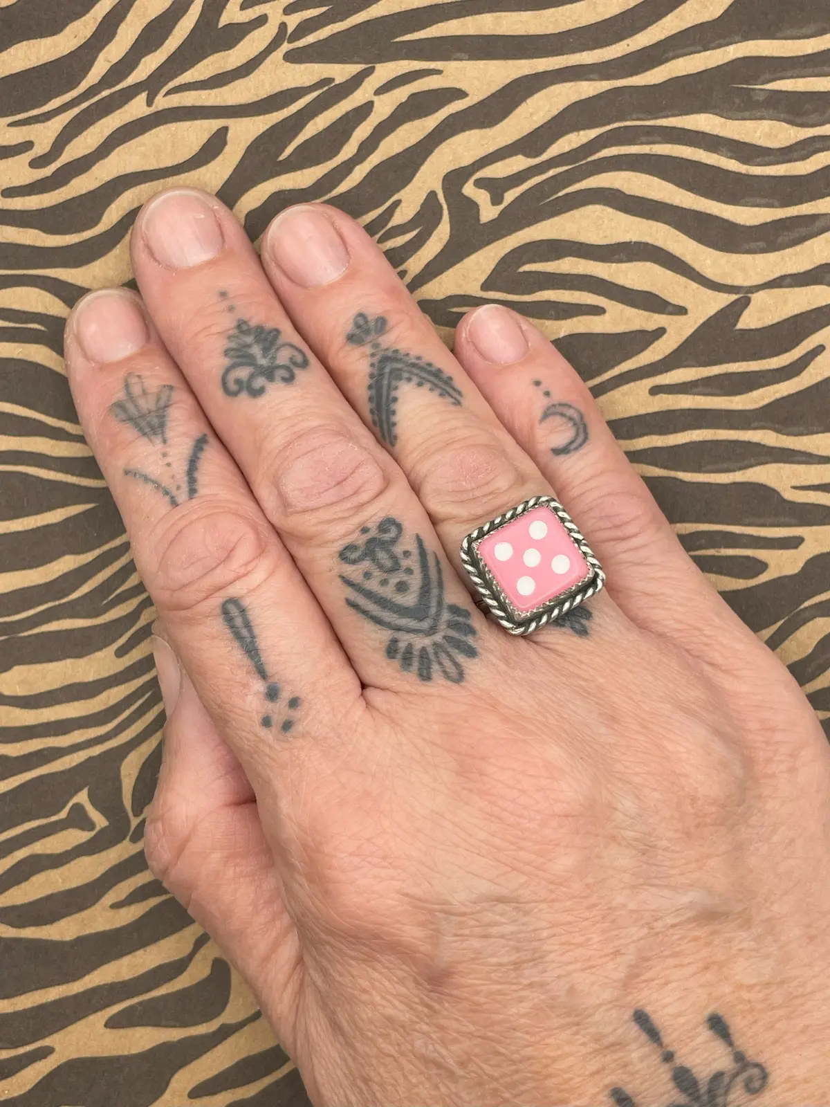 Zion - Pink Dice #5 Ring 1