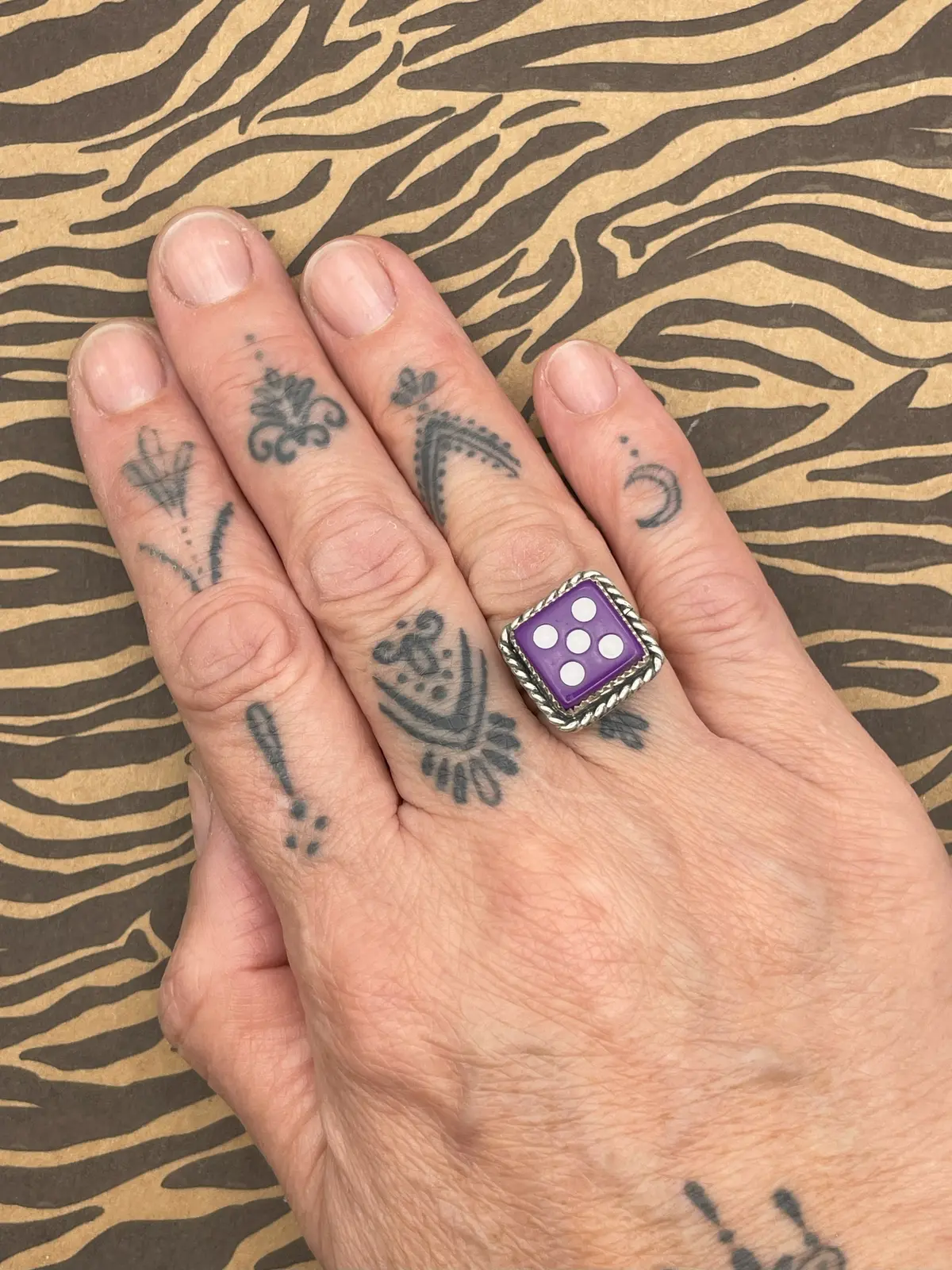Zane - Purple Dice #5 Ring 1