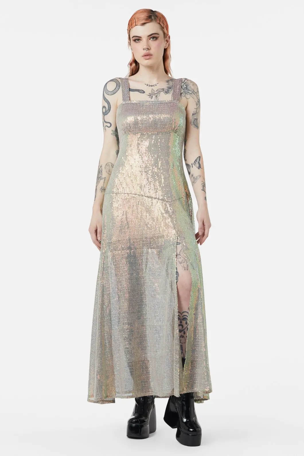 Gloria Sequin Maxi Dress 9