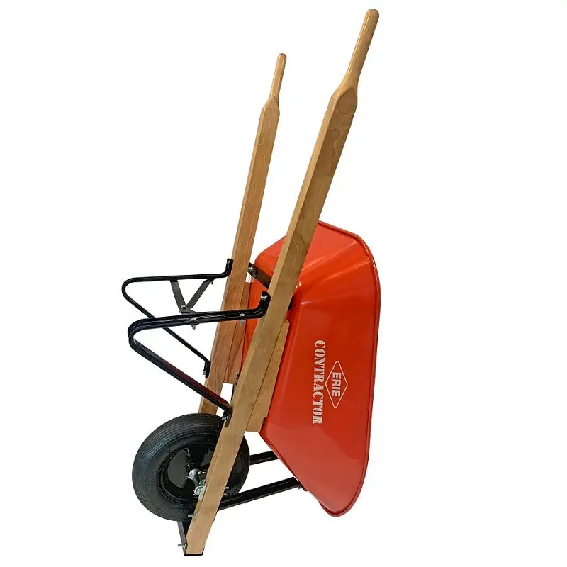 Wheelbarrow Pro Contractor 6 Cubic Foot Air Tire (E-1035) 1