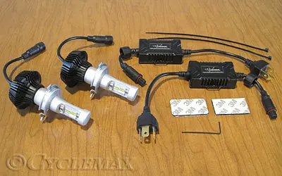 Dual H4 Led Headlight Bulb Kit 1