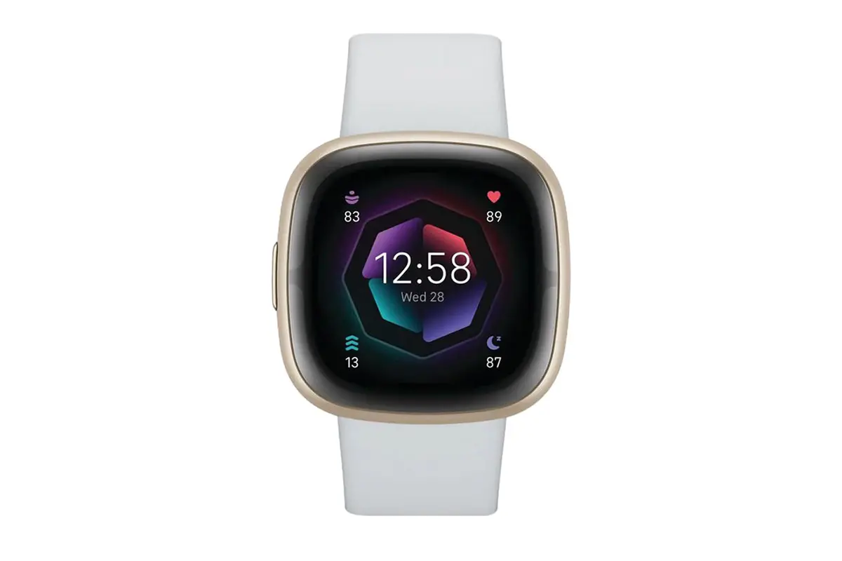 Fitbit Sense 2 - Advanced Health Smartwatch With Ceda Stress Sensor & Gps - Blue Mist/Soft Gold | 79-Fb521glbm 1