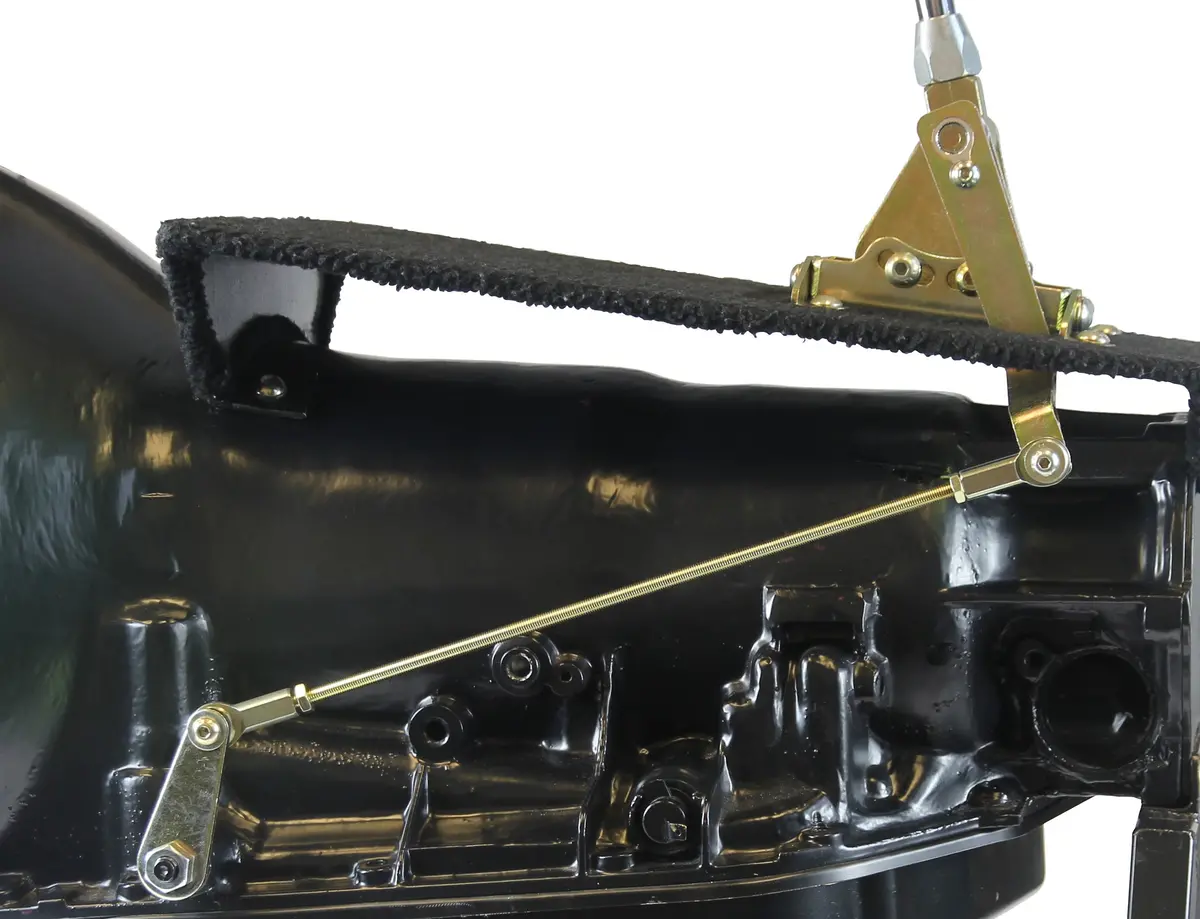 Lokar Floor Mount Shifter (Hard Linkage) For 4L60 Transmission 1