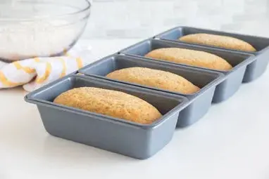 Fox Run | Non-Stick Linked Loaf Pan | 4 Pans 1