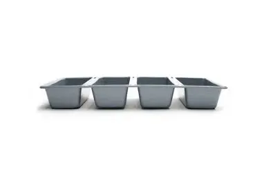 Fox Run | Non-Stick Linked Loaf Pan | 4 Pans 2