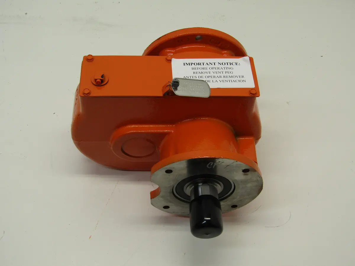 Gearbox Mpf 60/120Fpm 56C 53:1 35X56mm Shaft F/2Hp Max Mtr 1
