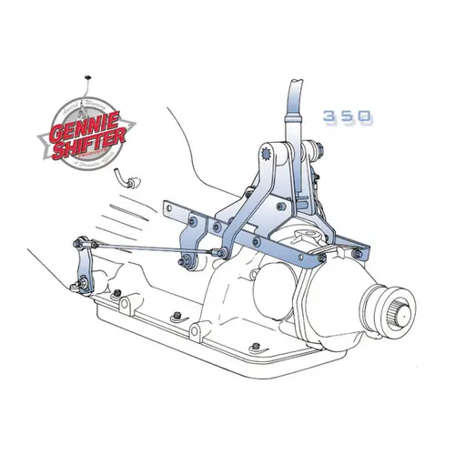 Gennie Shifter Gm 350 Shifter Mounting Kit 1