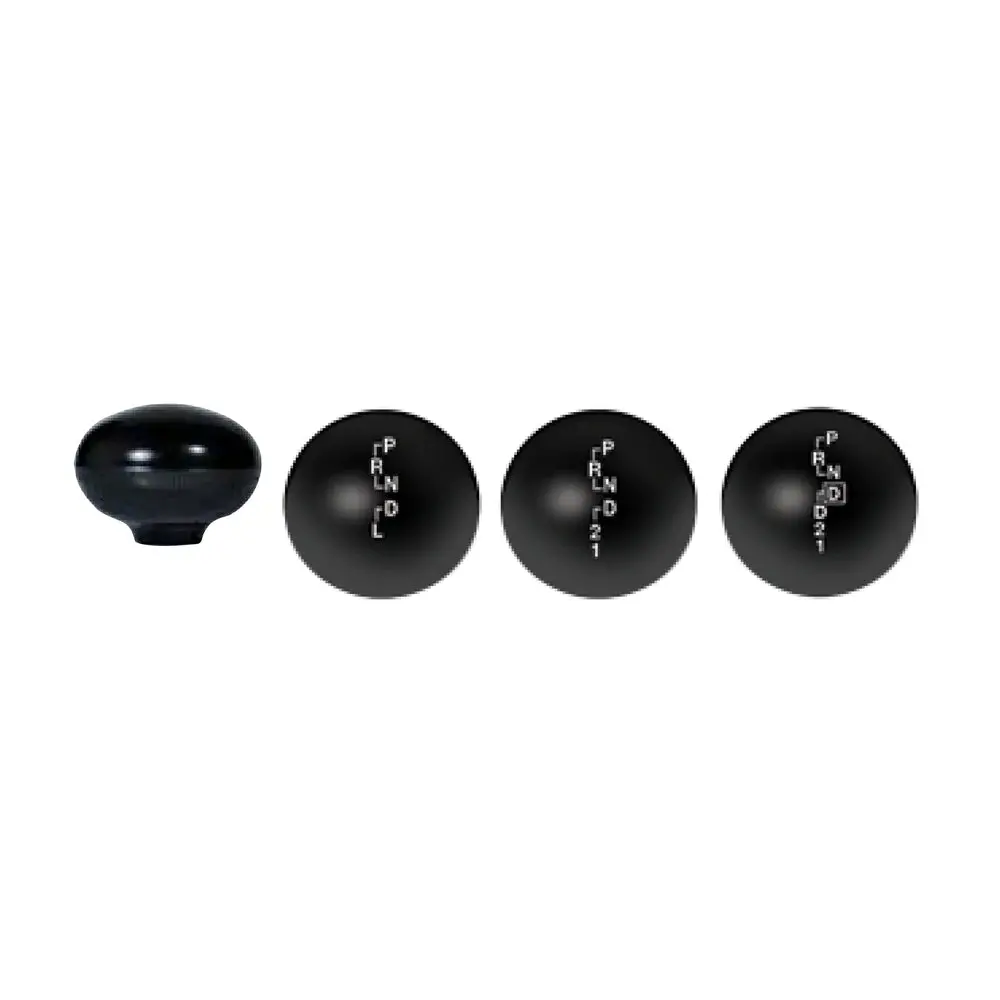 Gennie Shifter Original Black Plastic Knob 1