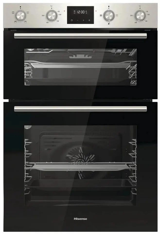Hisense Bid99222cxuk Built In Electric Double Oven - Stainless Steel 1