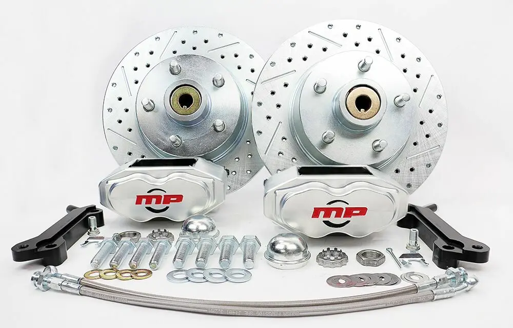 1970 Ford Mustang (W/Oe Disc Brakes & Automatic Trans) Rallye Series Front Disc Brake Kit Power Brake Kit 1