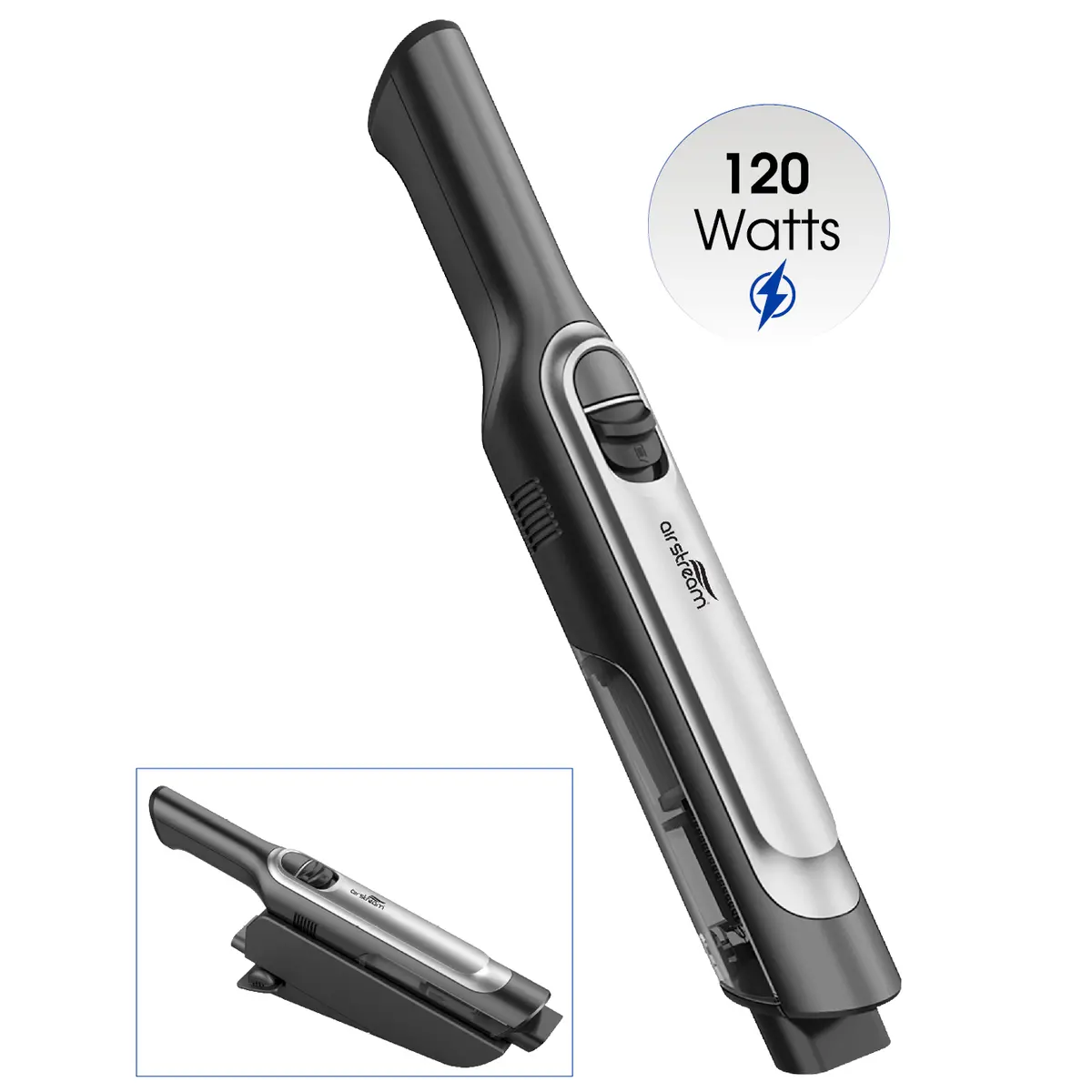 Airstream Cordless Hand Vac – Powerful 120Aw Suction For Home & Cars 1