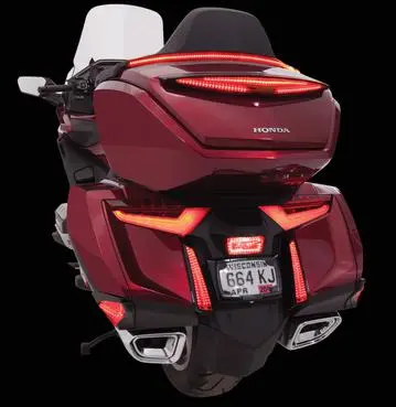 2018 Gl1800 Goldstrike Black Rear Fender Extension 2