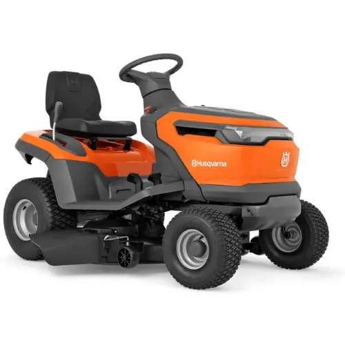 Husqvarna Ts100i Battery Tractor - 95Cm Cut, Fully Electric, Dual-Pedal Operation, Low Maintenance Mower! 1
