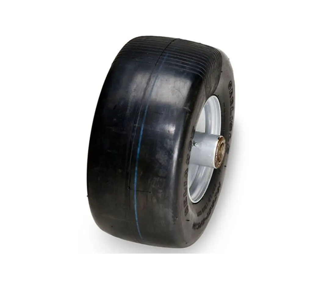 Hustler Semi-Pneumatic Front Tyre - Suits X-One, Super Z, And Super Z Hyperdrive Models. 1