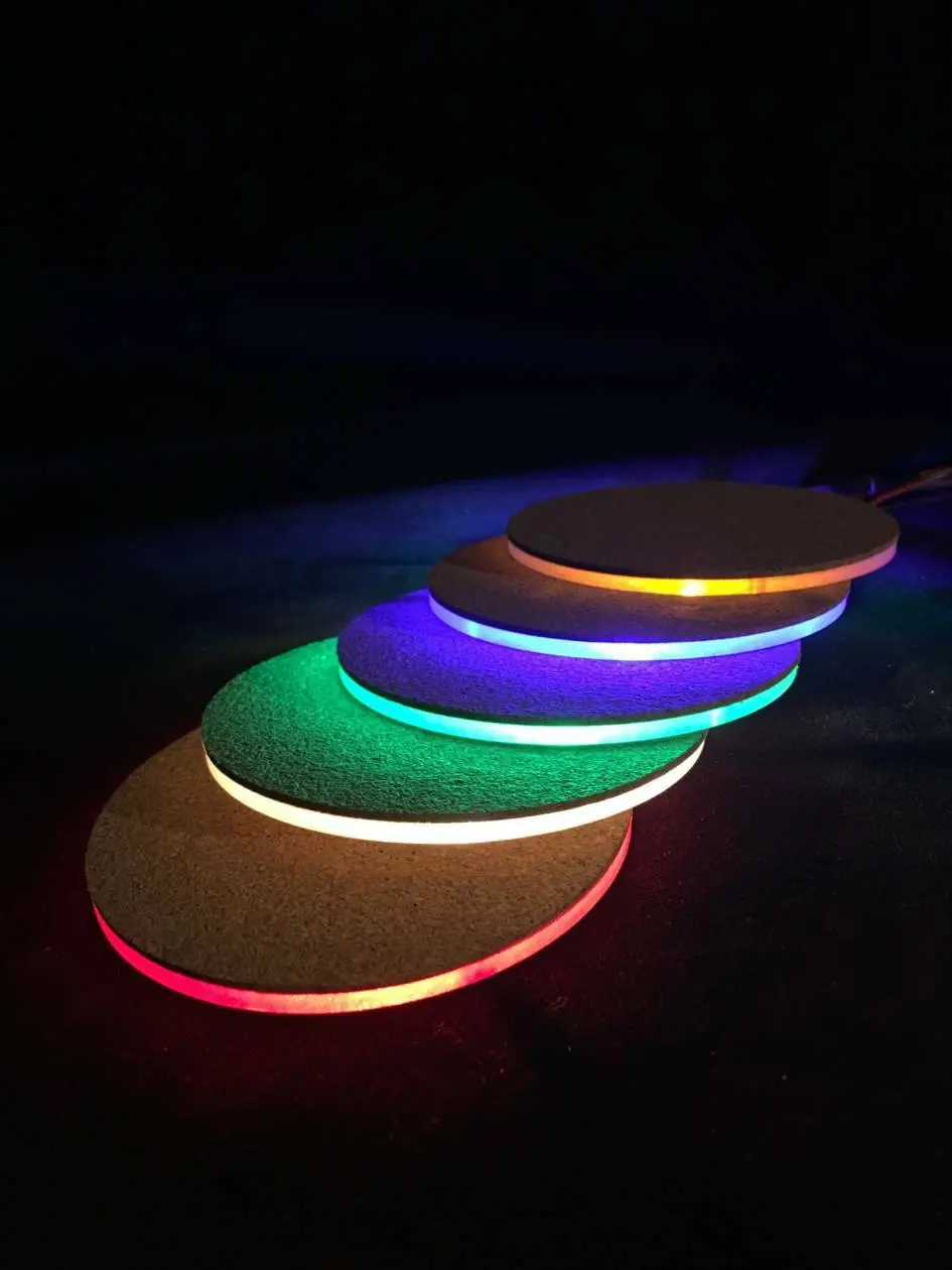 Watsons 2.5″ Illuminated Drop In Disc For Cup Holders (Pair) 1