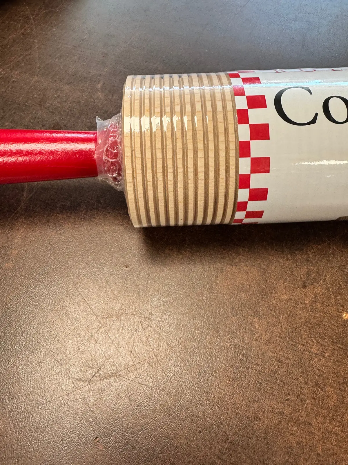 Bethany Corrugated Lefse Rolling Pin  - Grooved 1