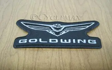 New Style Goldwing Silver Logo Patch (Hl-6032) 1