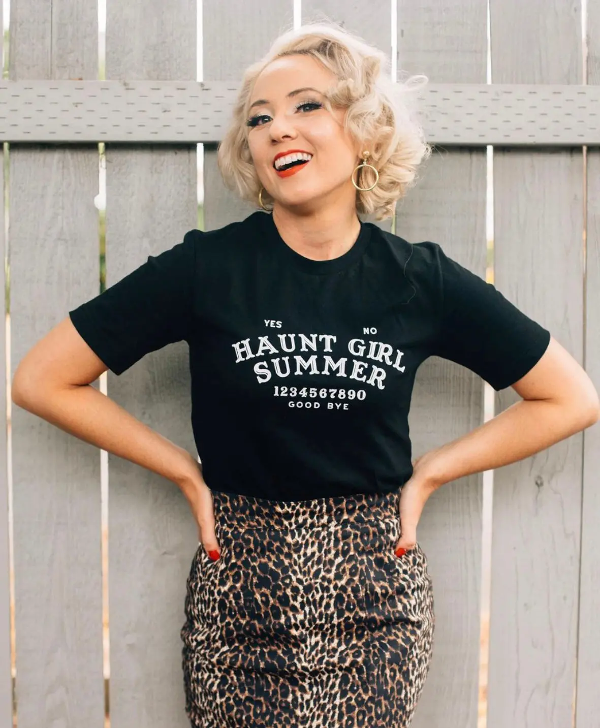 Haunt Girl Summer T-Shirt 1