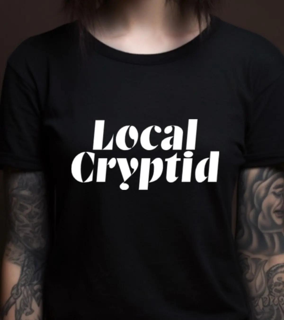 Local Cryptid Glow In The Dark: T-Shirt, Pullover, Hoodie, Tank Or Long Sleeve 1