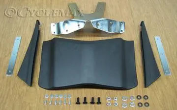 2018 Gl1800 Goldstrike Black Rear Fender Extension 1