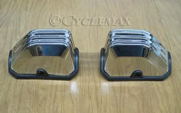2018 Chrome Saddlebag Guard Covers 1