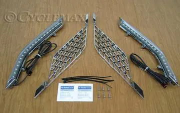 2018 Goldwing Led Radiator Grille Panel 1