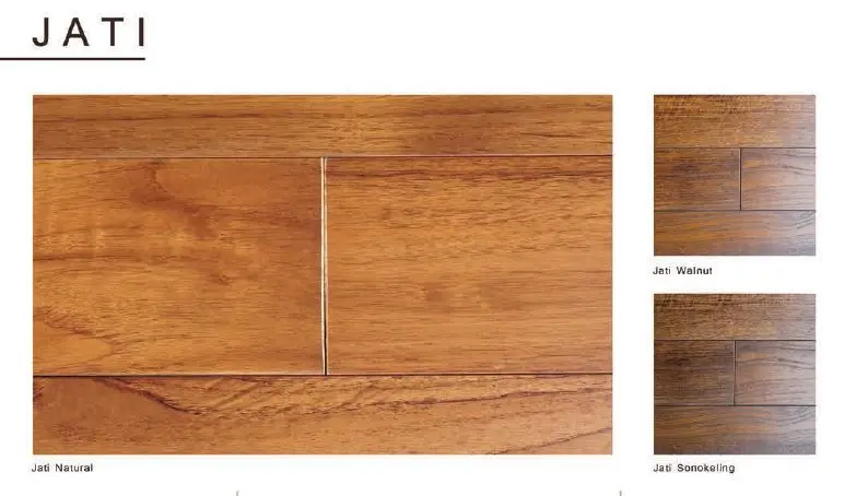 Bottega Wood Flooring Jati Standart 1
