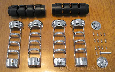 Gl1800 Chrome Iso Grips For Heated Grips 6183 1