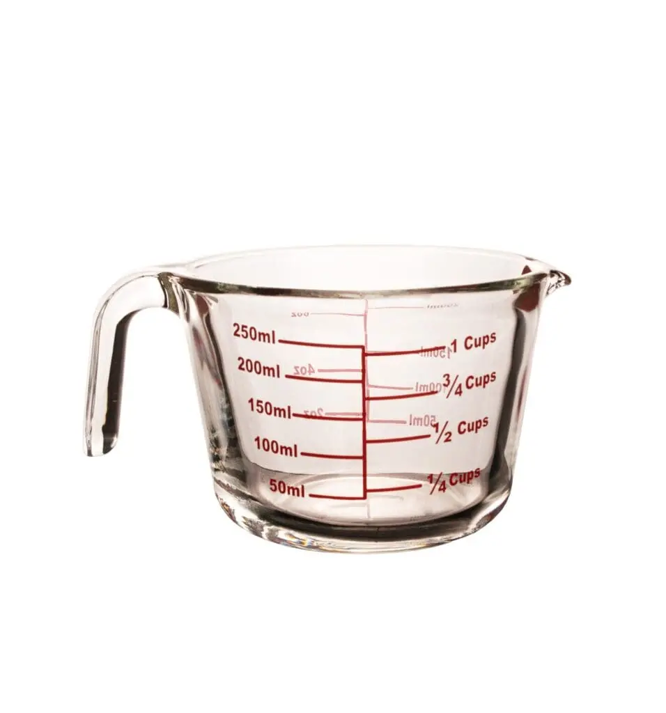 Kitchen Basics Glass Measuring Cup 1 & 2 Cup Size 1