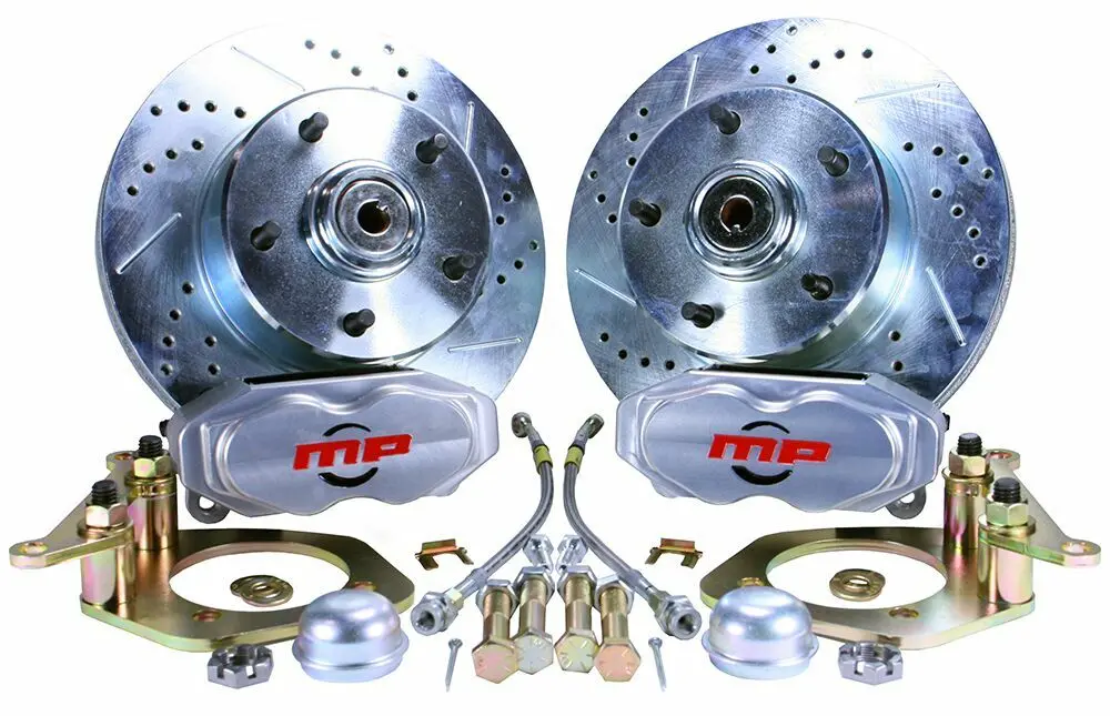 1955-68 Chevy Full-Size Passenger Car Rallye Series Front Disc Brake Kit 1