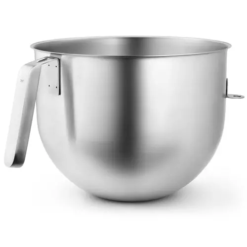 Kitchenaid 7 Quart Nsf Certified Polished Stainless Steel Bowl With J Hook Handle 1