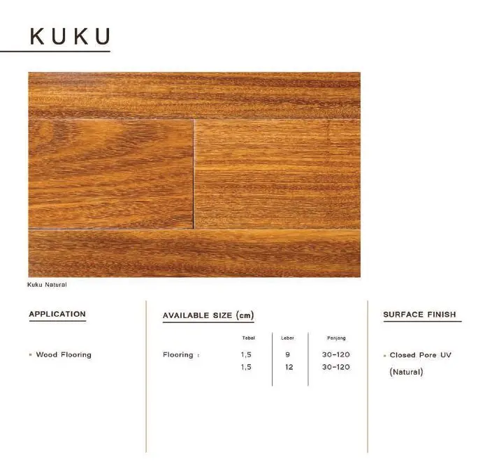 Bottega Wood Flooring Kuku Standart 1
