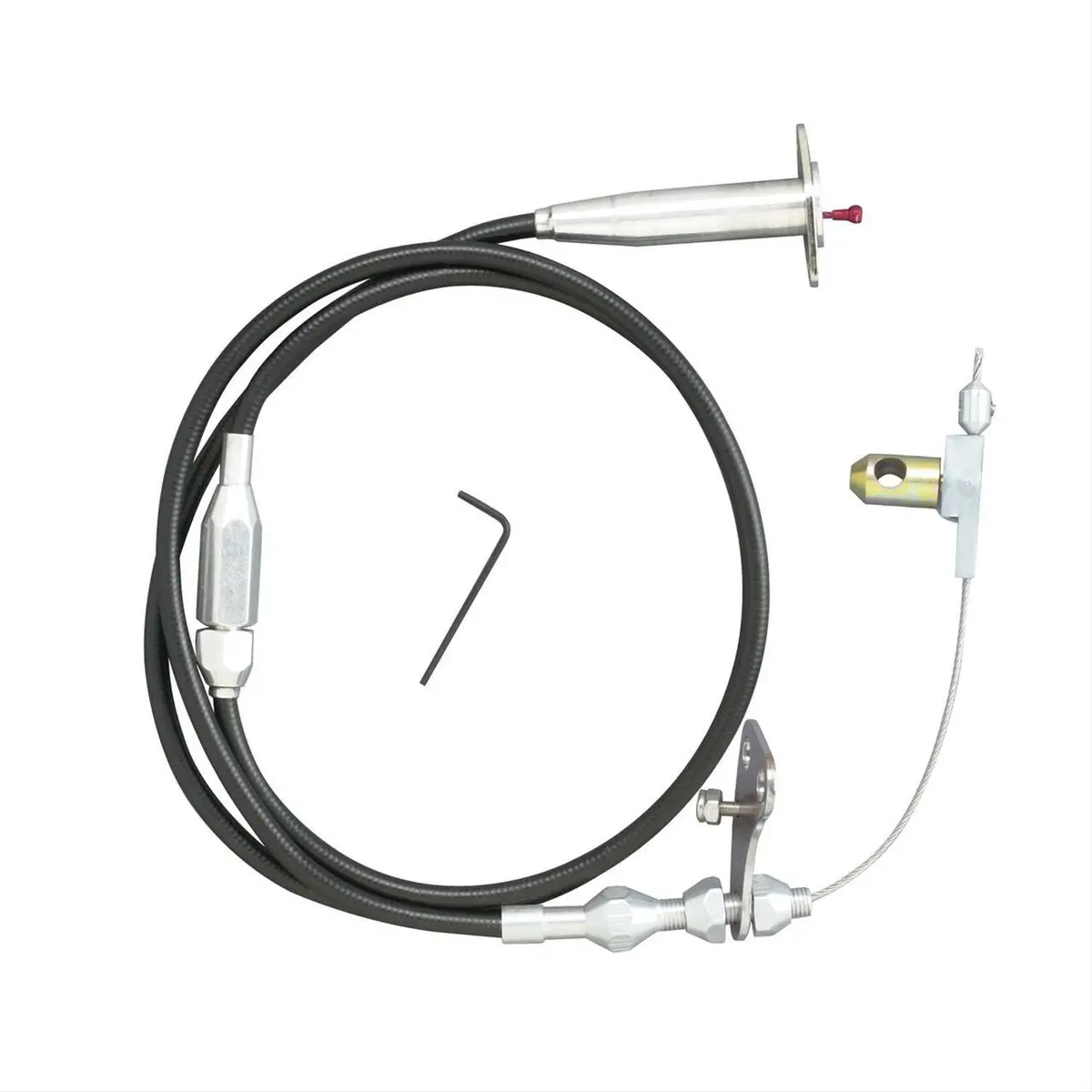 Lokar U-Cut-To-Fit Cruise Control Cable- Carbureted 1