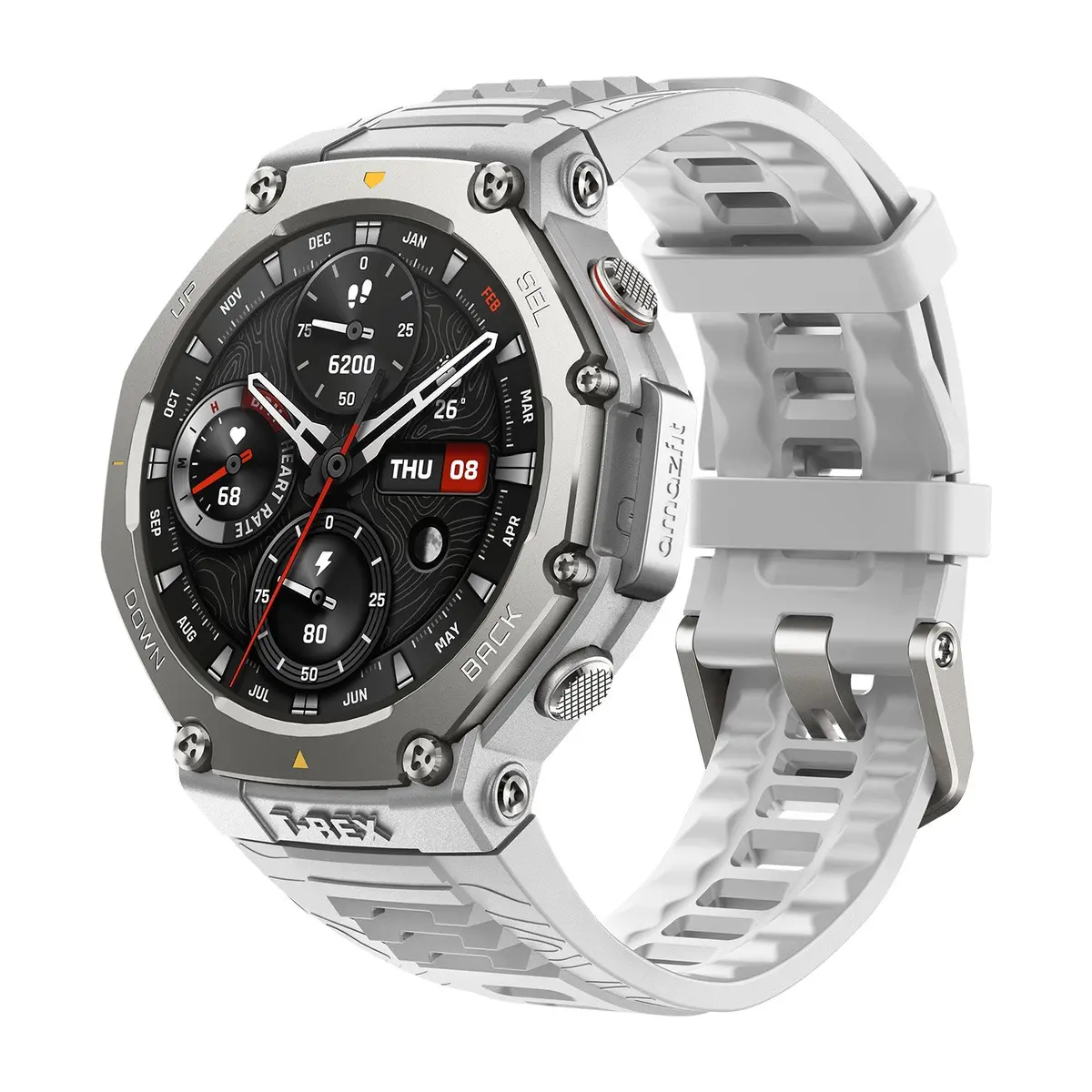 Amazfit T-Rex 3 Rugged Gps Smartwatch – Haze Gray | T-Rex 3 1
